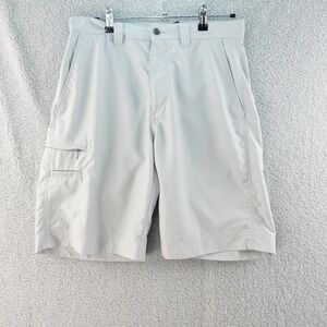 Callaway Golf Shorts Men's Size 30 White Lightweight Athletic Activewear Stretch